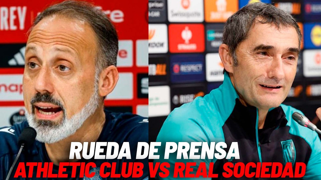 EN DIRECTO I Rueda de prensa de  Ernesto Valverde y Pellegrino Matarazzo