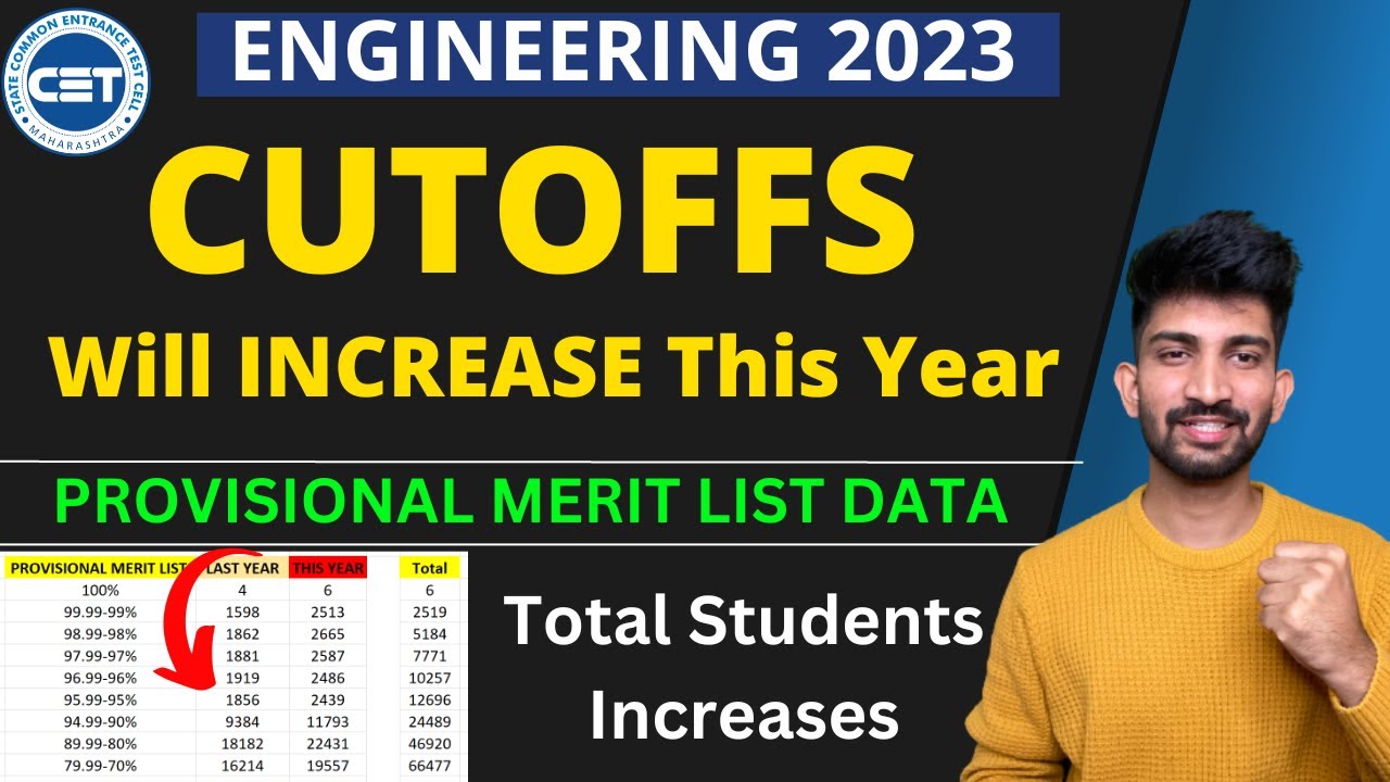 Engineering Cutoffs Will Increase this Year | Engineering Provisional Merit List 2023
