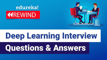 Deep Learning Interview Questions and Answers | AI & Deep Learning  Edureka Rewind  - 1