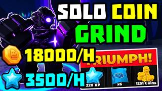 SOLO Molten Coin Grind Triumph with Brawler + Full Guide | TDS Tower Defense Simulator