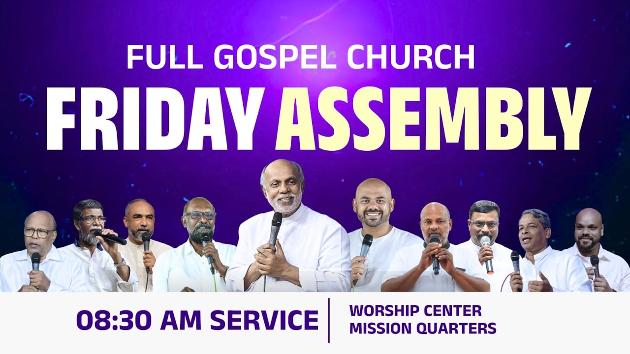 27/02/2026 | 8.30 AM | Friday Live | Full Gospel Church | Worship Center Thrissur