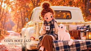 Soft Jazz ☕ Cozy Autumn Morning Playlist 🍂 | Coffee on the Tailgate | Golden Leaves screenshot 3