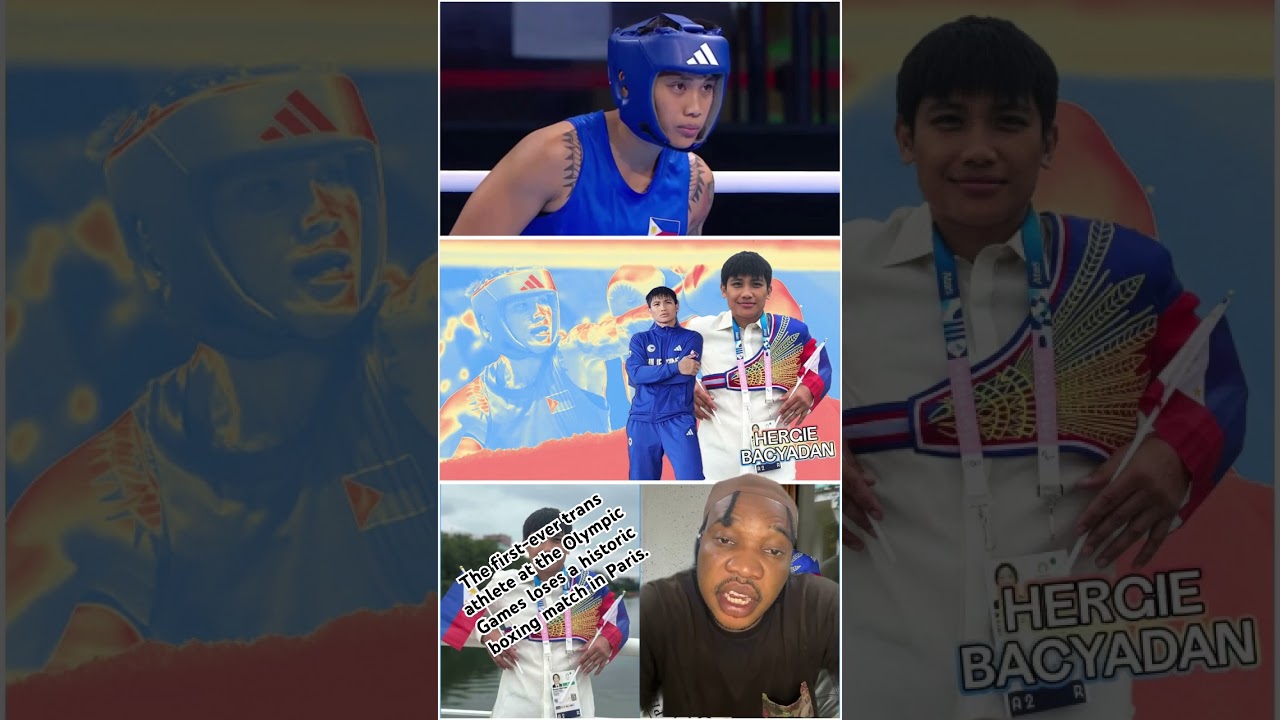The first-ever trans athlete at the Olympic Games loses a historic boxing match in Paris.