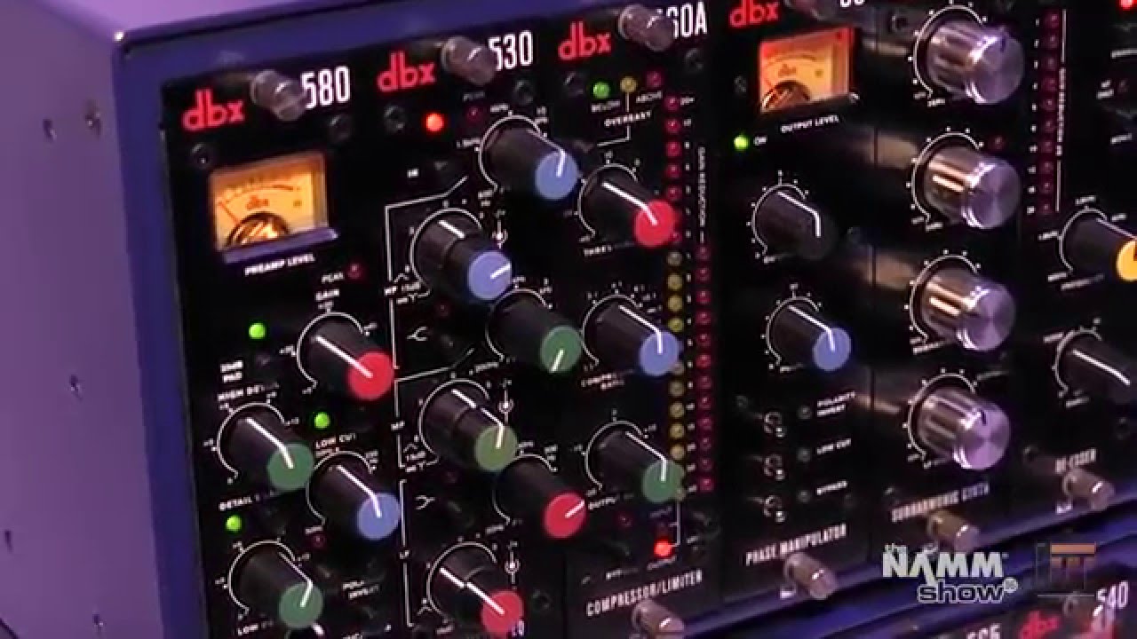 L&M @ NAMM 2016: dbx 500 Series Modules - YouTube