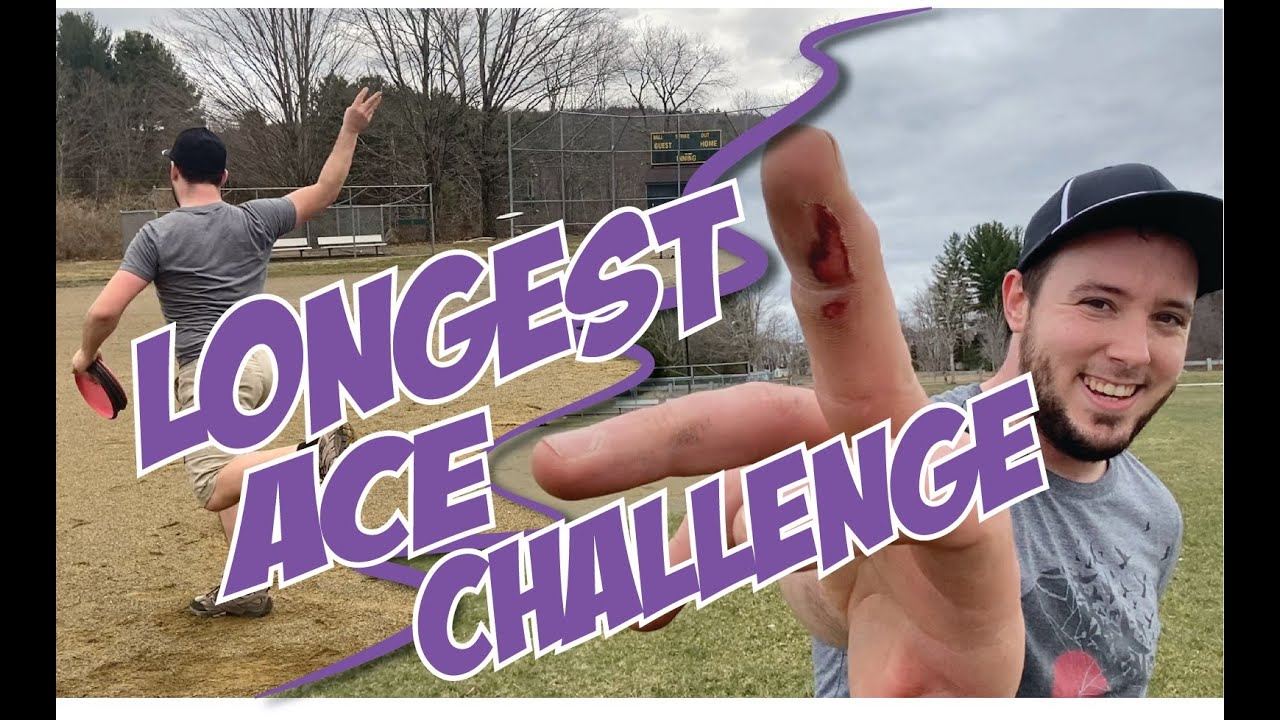 Taking on the Longest Ace Disc Golf Challenge! YouTube
