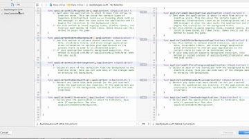 MIgraciones automáticas de código con Xcode 8 : https://goo.gl/U5a3Ut