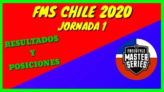 🔥 RESULTADOS 🔥 FMS CHILE 2020 JORNADA 1   Tabla de Posiciones