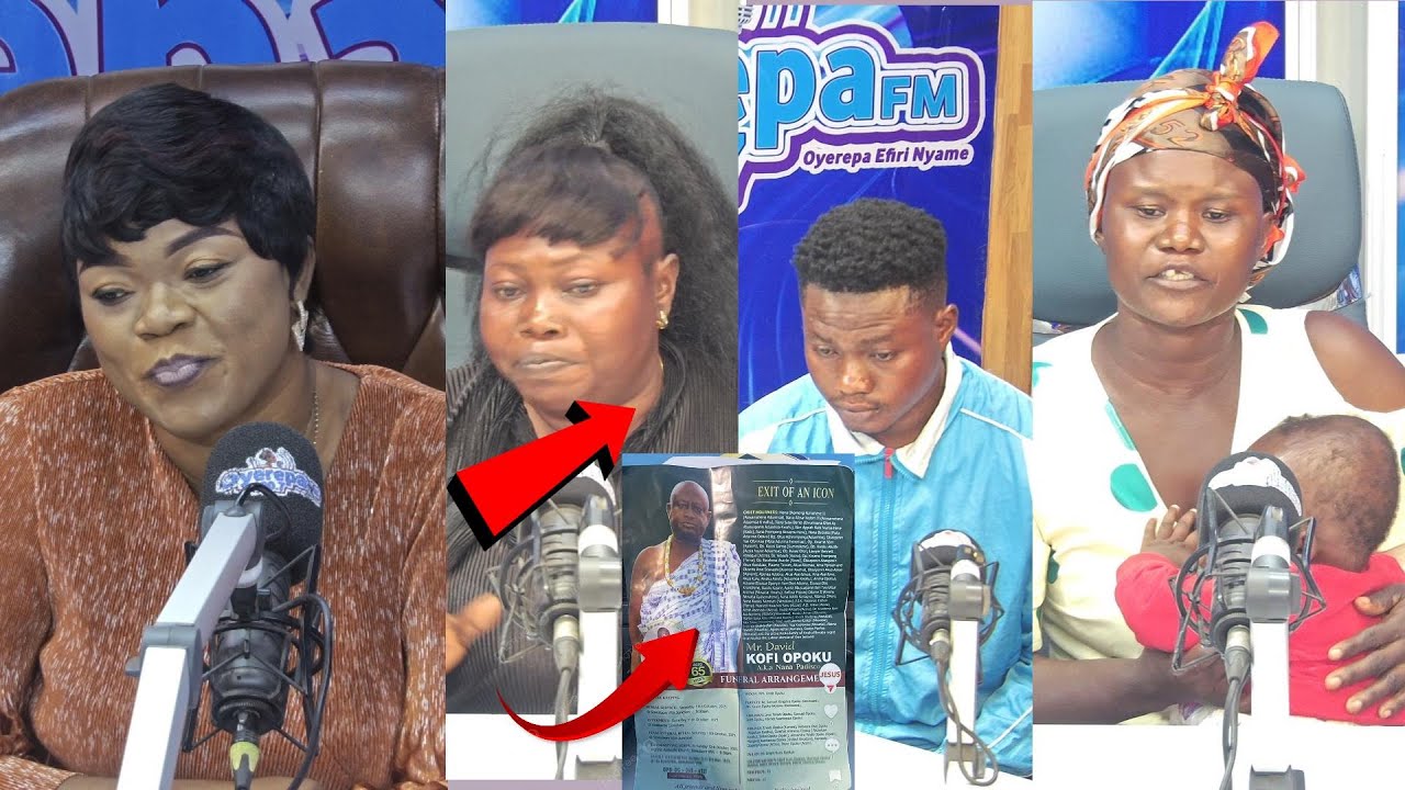 Deceased Mr. Kofi's Family DIDN'T Add His Children's NAME on the Funeral poster 8-10-2025
