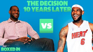 Looking back at LeBron's 'Decision' 10 years later || Boxed In