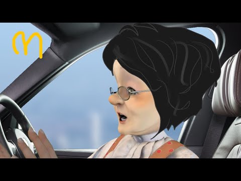 キムタクのマックのCMの真似をするキンキキッズの真似をするバーチャルおばあちゃん