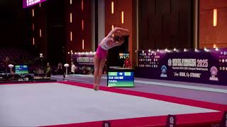 JVANIA Maria (GEO)_2025 Artistic Junior Worlds - _Qualifications_Floor Exercise