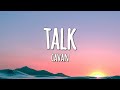 CAVAN - Talk (Lyrics)