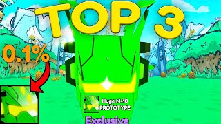 New Top 3 Youtubers Hatching Huge M-10 Prototype In Roblox Pet Simulator X