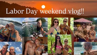 Labor Day weekend: training, lake, tubing, wakeboarding, jet ski
