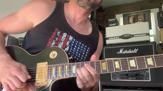 Bare knuckle Cold Sweat on Les Paul Classic