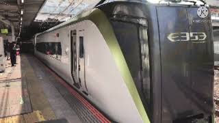 立川駅6番のりばから特急あずさ13号〔E353系S103+S207〕松本行きが発車します。