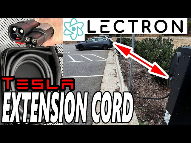 Tesla - Lectron Extension Cord & J1772 Adapter 