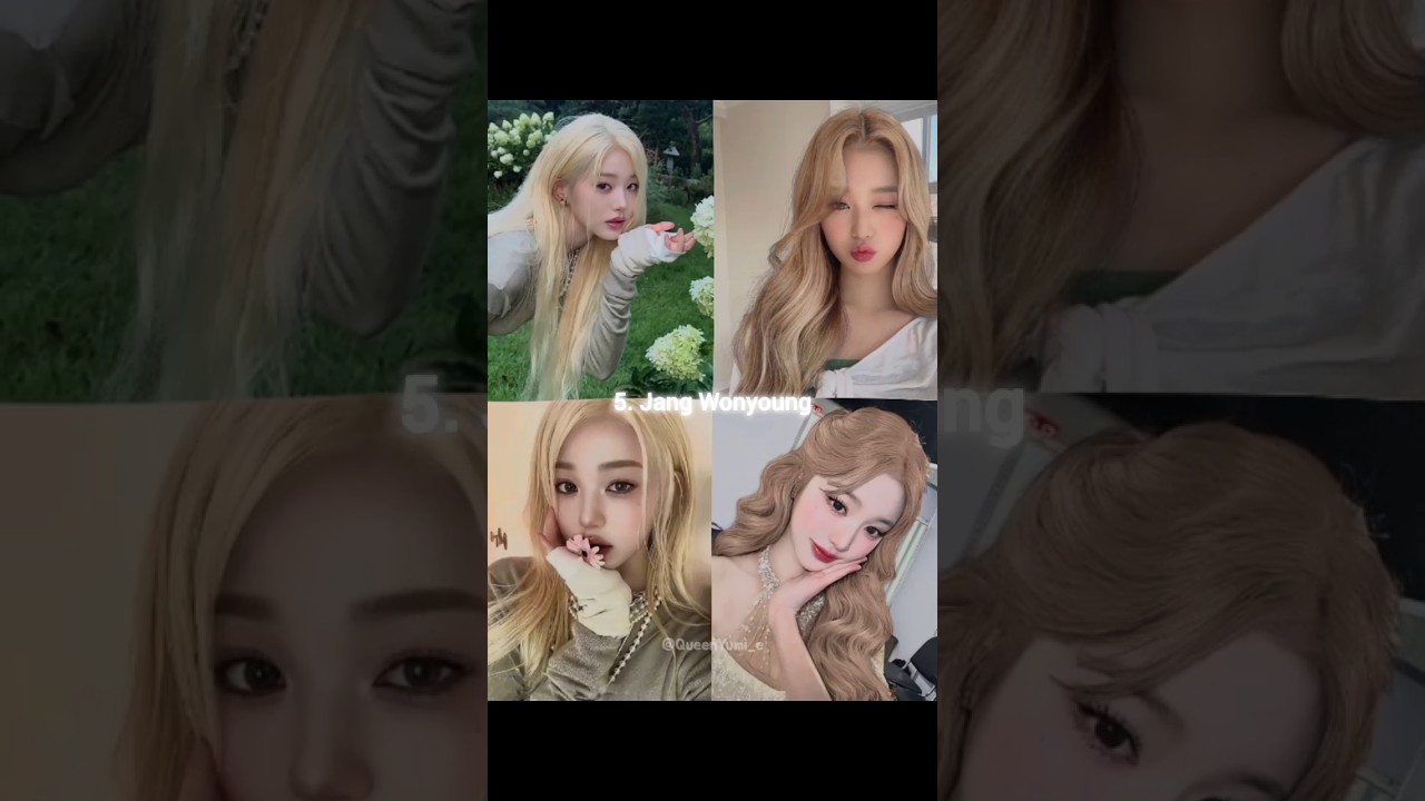 TOP 5 K-POP IDOLS WHO OWNED BLONDE HAIR...🎀 