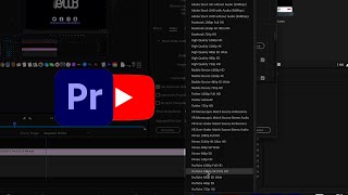 How to export for YouTube in Premiere Pro 2020