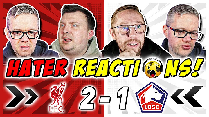 LIVERPOOL RIVALS & HATERS GUTTED 🤣 REACTION TO LIVERPOOL 2-1 LILLE | CHAMPIONS LEAGUE FAN REACTIONS