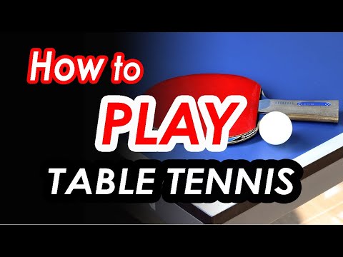 START PLAYING NOW by knowing the RULES to play Table Tennis!