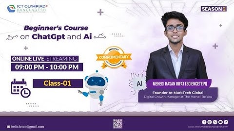 ICT Olympiad Bangladesh is offering 𝐁𝐞𝐠𝐢𝐧𝐧𝐞𝐫