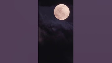 Thumbnail of Full Moon Timelapse Maui Hawaii (vertical video) #Shorts. Night Timelapse Moody Clouds + Rising Moon