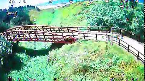 iNav Flight Test:  250mm class drone FPV freestyle / Lost signal test