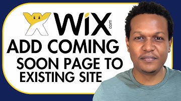 HOW TO ADD UNDER CONSTRUCTION PAGE IN EXISTING WIX WEBSITE