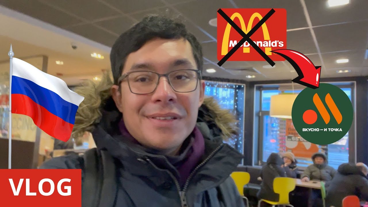 Vlog Russie 2024 - Le Macdo russe + Métro de Moscou