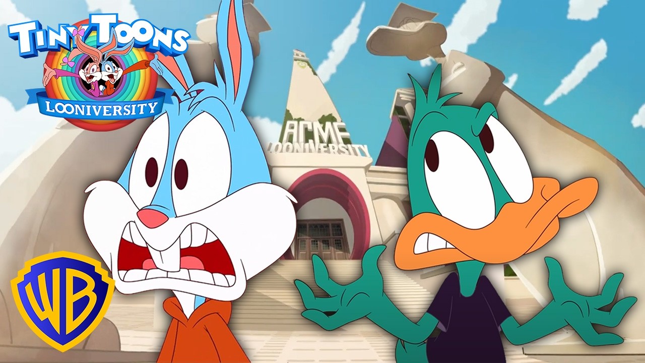 Looney Tunes Go Back to School! 🚌 | Tiny Toons Looniversity | @wbkids