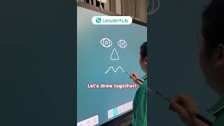 How to draw on a smart boardDo you think she draws well#art #drawing #artist #kmax  #leaderhub