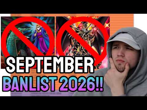 NEW BANLIST September 2026