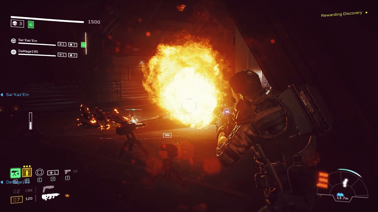 Aliens Fireteam bug - starring...bugs!