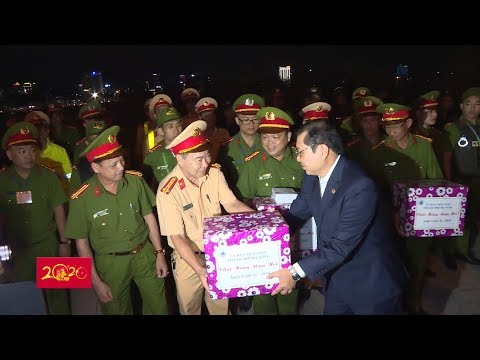 Video Đà Nẵng bắn pháo hoa và chúc Tết năm mới Canh tý 2020 - youtube