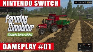 Farming Simulator: Nintendo Switch Edition Gameplay #1 | Goldcrest Valley -  YouTube