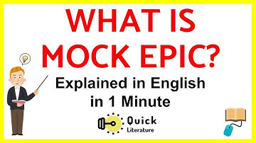 Mock Epic in English Literature | Literary Term Definition | Easy Explanation