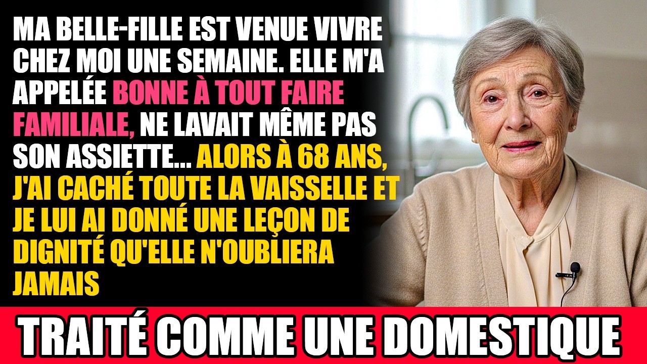 Ma Belle-fille Vivait Chez Moi... Elle Ne Lavait Même Pas Son Assiette… Alors J’ai…