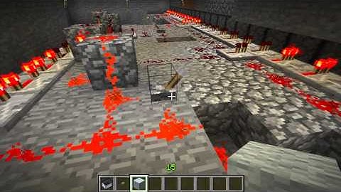 Cavern Loop Rail internals - Minecraft