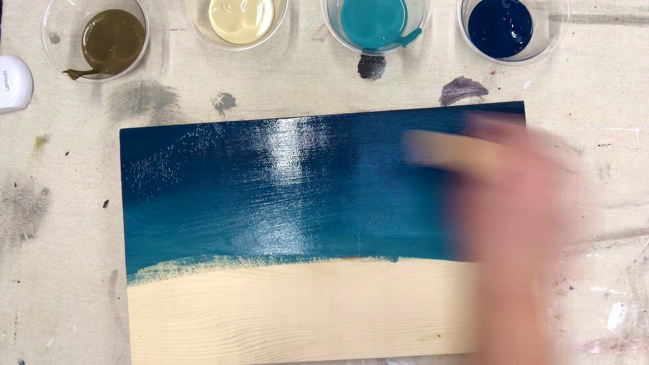 Blending Chalked up Paint