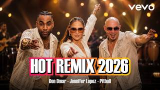 Don Omar x Jennifer Lopez x Pitbull – FIESTA BASS DROP (New Remix 2026) Latino 2026