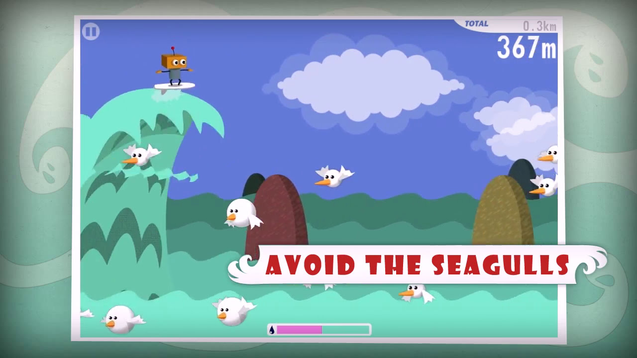 Video till Robo Surf