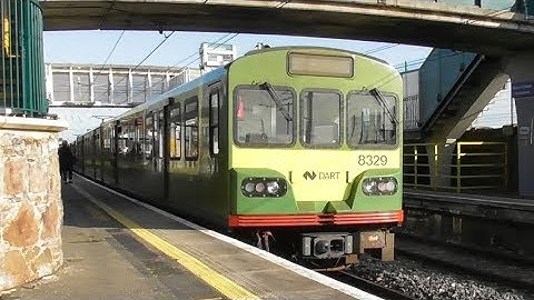 Irish Rail 8300 Class Dart Train 8329 - Booterstown Station, Dublin