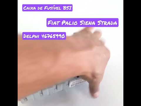 Caixa de Fusível BSI Fiat Palio Siena Strada Delphi 46765990 #viral #youtube #shots #youtubeshorts
