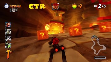 Let’s play Crash Team Racing nitro fueled part 12 (Mystery Caves *CTR token challenge*)
