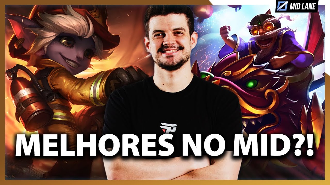 Hoje é dia de jogar com ADCS NA MID LANE! Tristana e Corki!