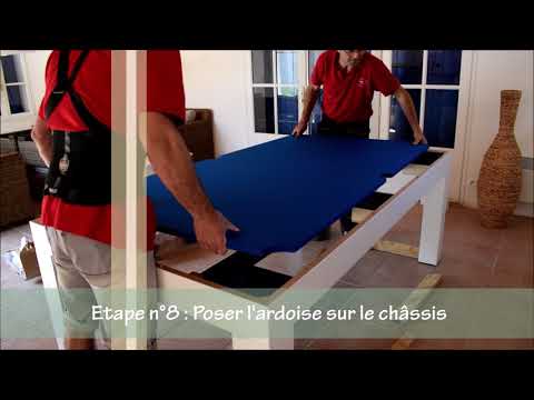 Vidéo: Comment Faire Glisser Une Table De Billard