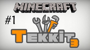 Minecraft: Tekkit w/ Shaun and Oliver - Part 1 - Getting Wood!