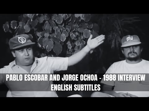 Pablo Escobar and Jorge Ochoa - French interview with English subtitles