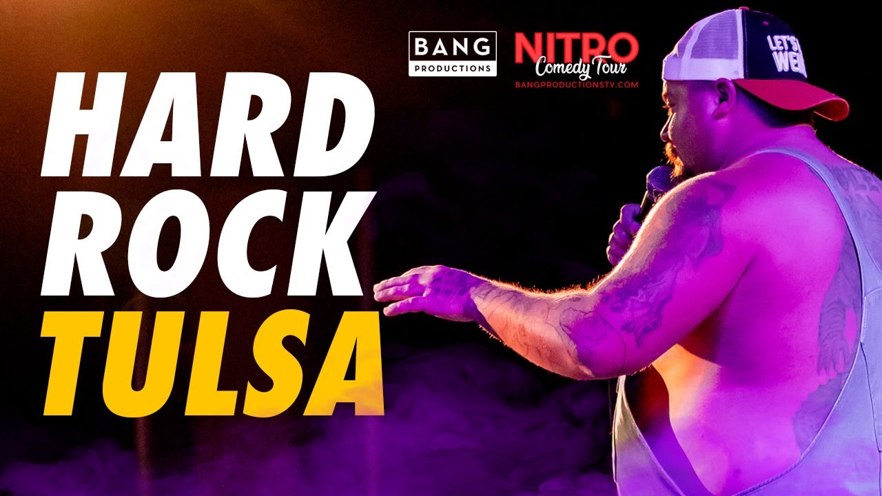 COMEDIAN CATFISH COOLEY LIVE LIFE & WORK HARD ROCK TULSA COMEDY